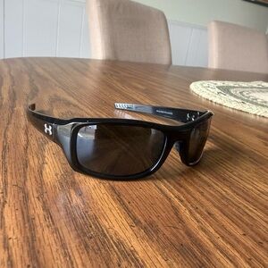 Under Armour Black Men’s Sport Wrap Sunglasses